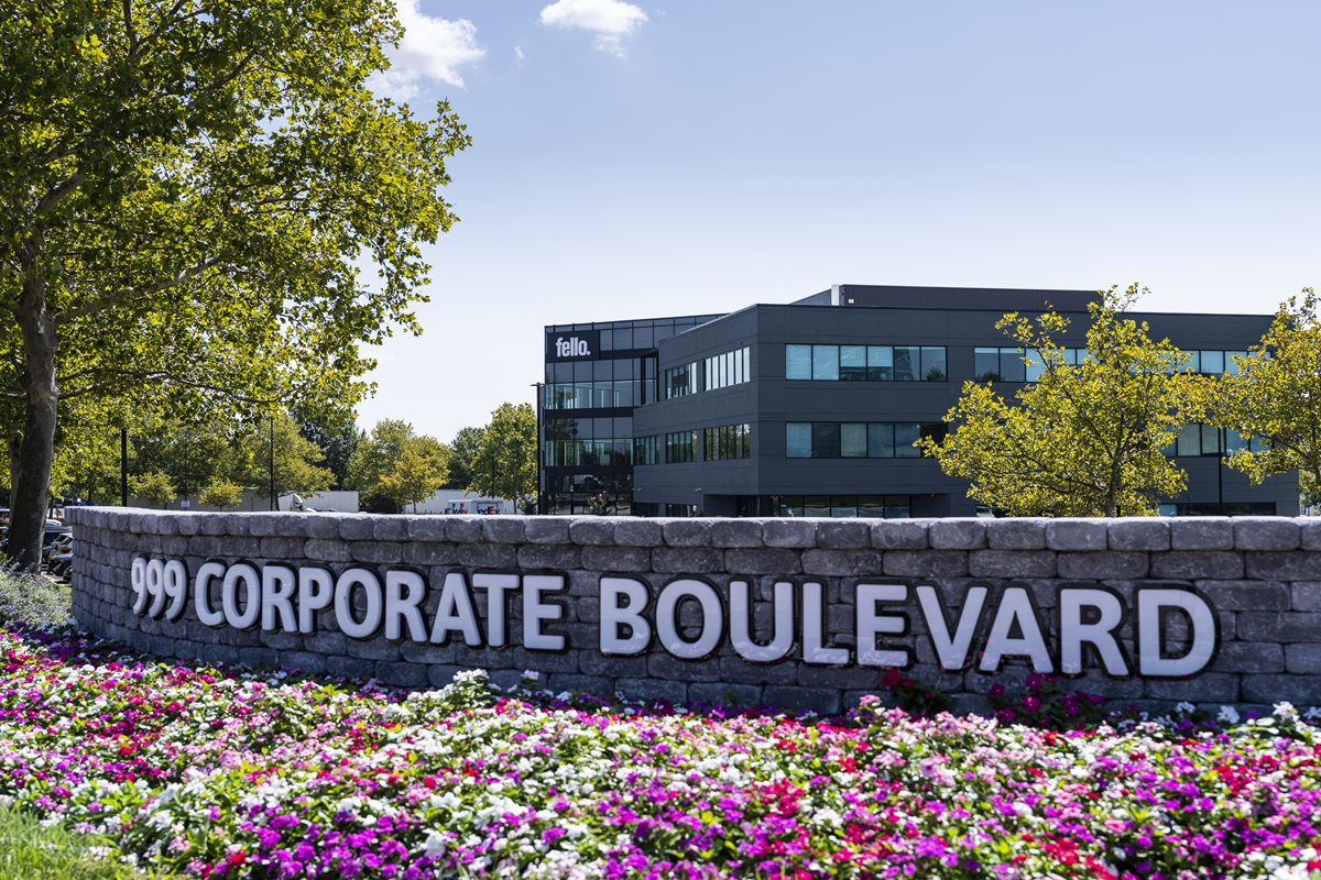 Fello is making a difference in Maryland's local economy. Our HQ at 999 Corporate Boulevard